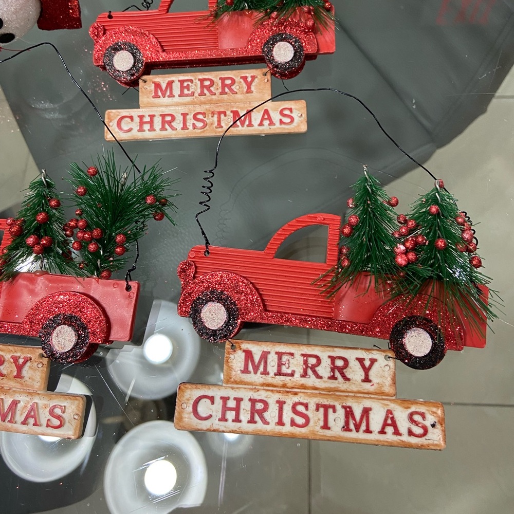 🔴 Christmas tree ornaments (17 in total) - Picture 5 of 16